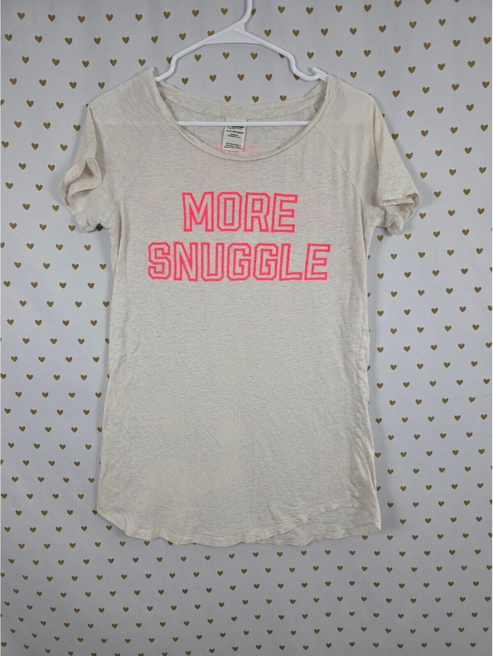 Victorias Secret PINK More Snuggle Less Struggle Nightgown Sleep Shirt XS
